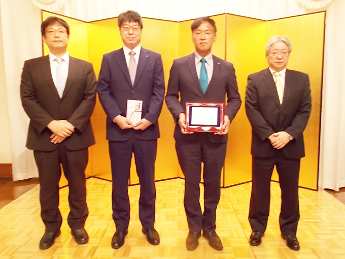 日本測量協会から令和５年度公共測量品質管理優秀賞(基準点)受賞